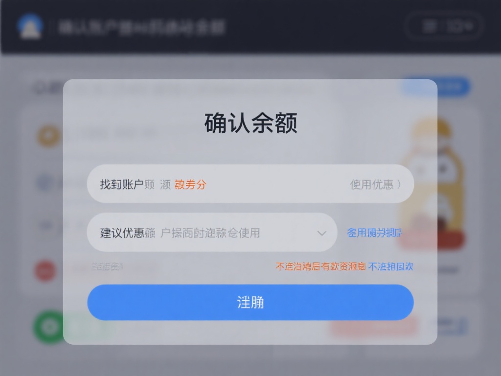 确认账户余额：如果你账户内还有余额或未使用的优惠，